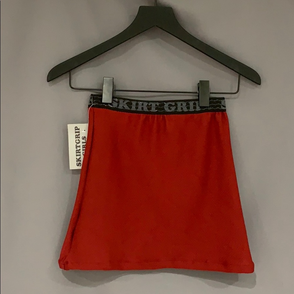 Skirt Grip Girls dark red casual skirt